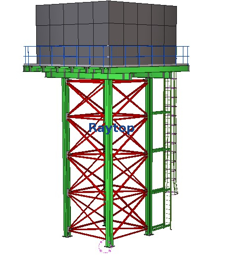 Tháp chứa nước trên caoTháp chứa nước trên cao  