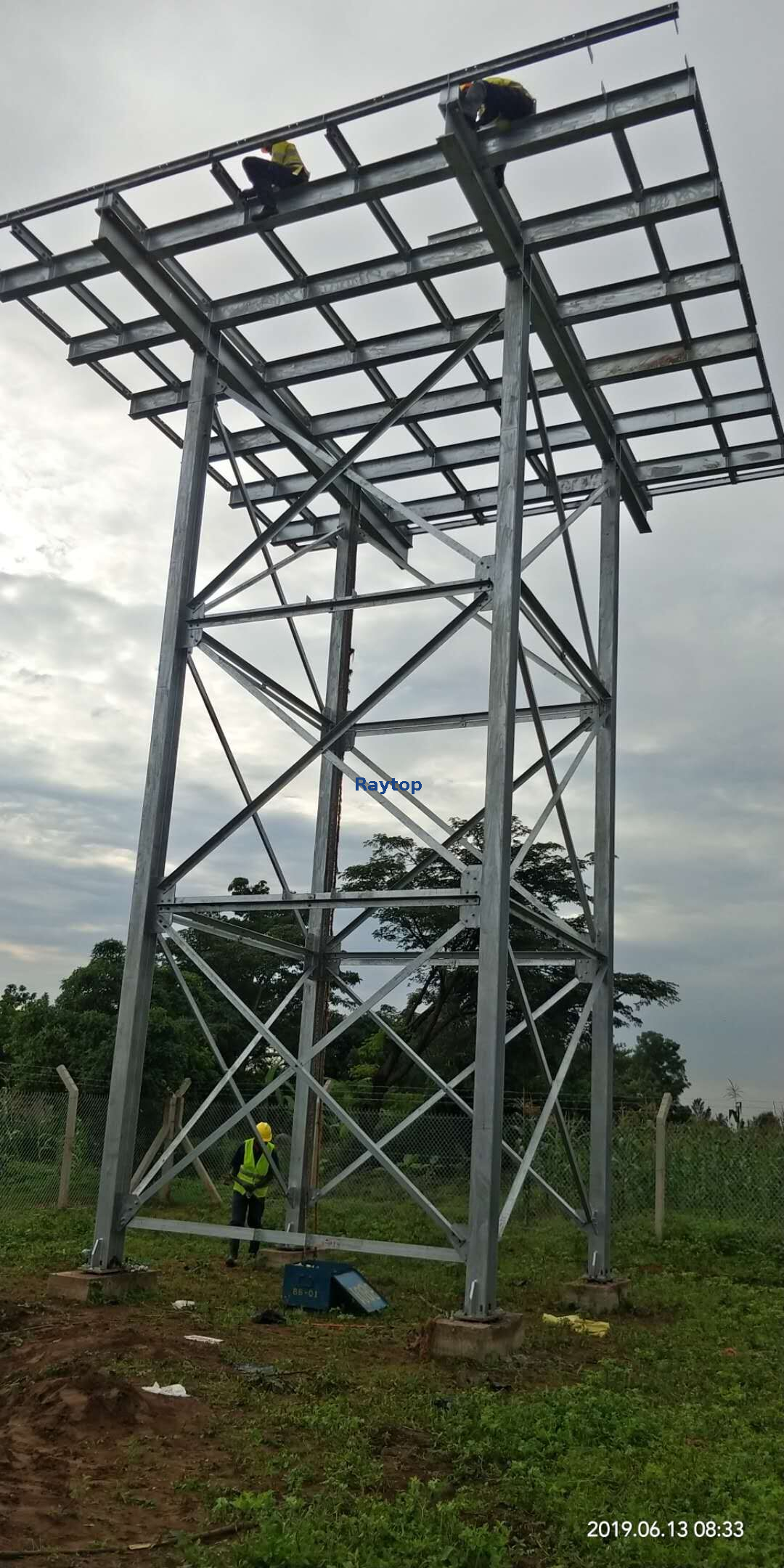 M Height Elevated Water Storage Tank Tower Buy Mild Steel Tower